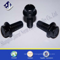 Flange Bolt (Black Zinc) Fabriqué en Chine